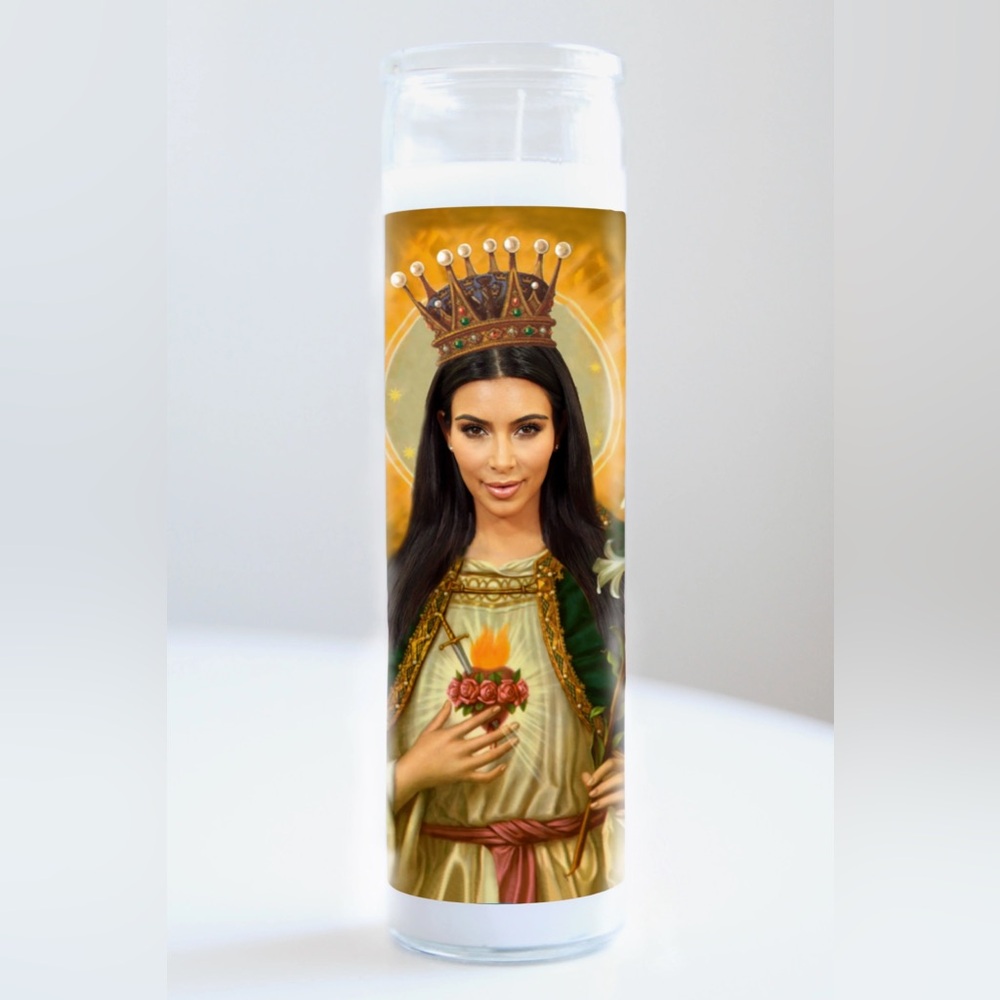 Kim Kardashian Prayer Candle